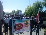 پیام تقدیر وتشكر شهردار نازک علیاء از حضور پرشور مردم ولایتمدارنازک در را هپیمایی روز جهانی قدس