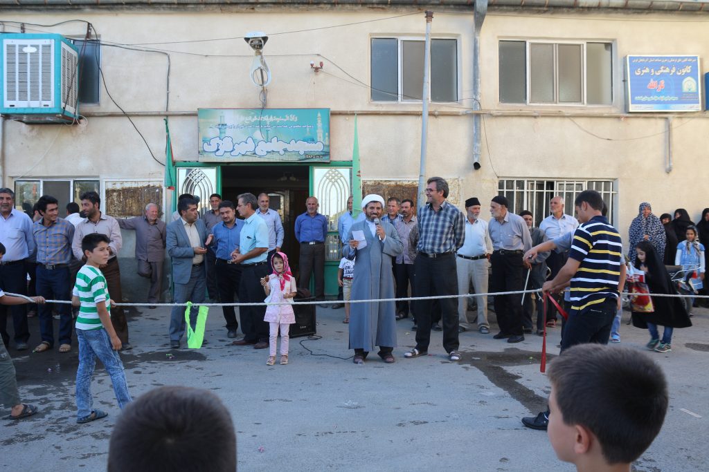 برگزاری جشن غدیر خم توسط کانون ثارالله با همکاری شهرداری نازک