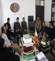 آیین نکوداشت کارمندان نمونه شهرداری نازک