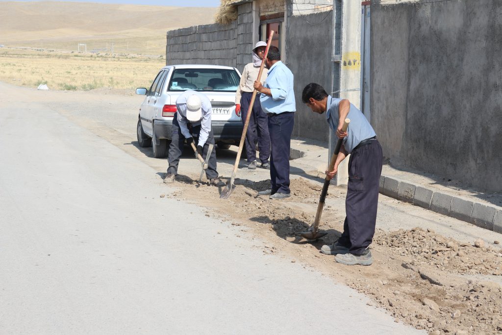 شروع لکه گیری خیابان ها